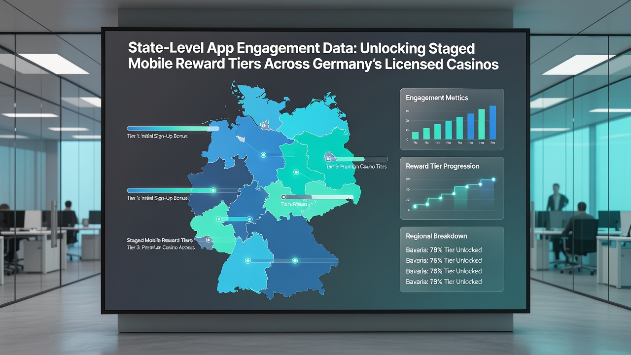 Mobile Casino-Apps mit gestaffelten Belohnungen und regionalen Engagement-Daten in Deutschland